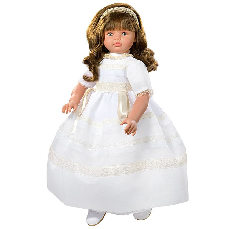 Asi Pepa 57cm Dark Haired Communion Doll-1280207