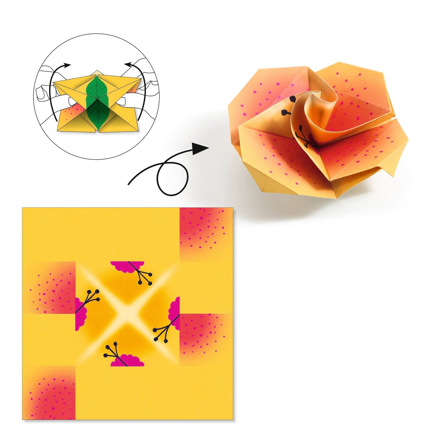 Djeco Origami Kit Tropics
