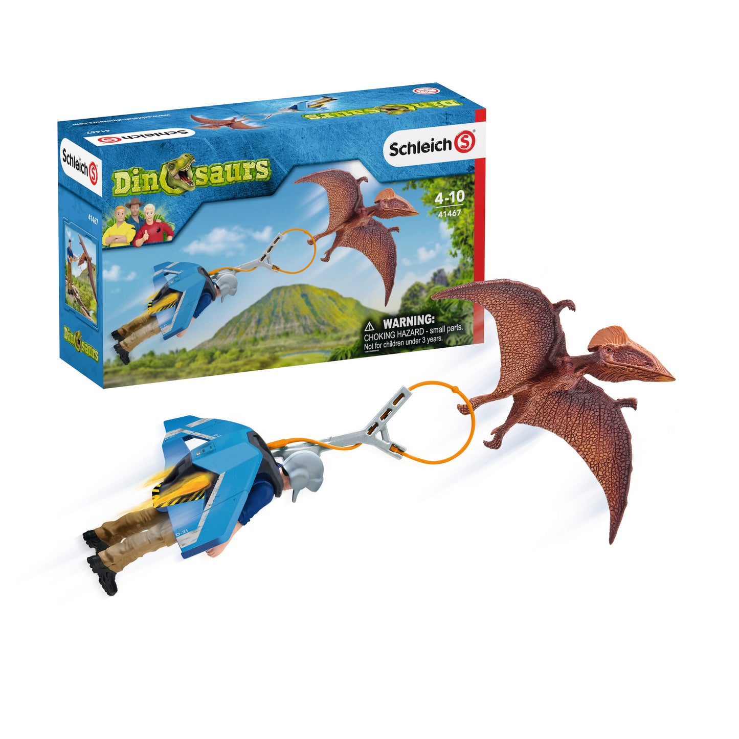 Schleich Jetpack Chase