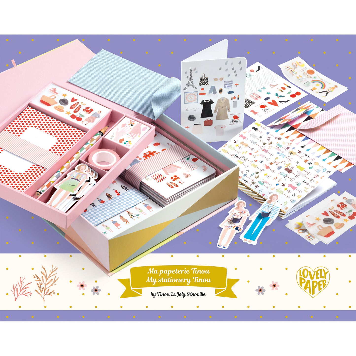 Djeco Tinou Stationary Box Set