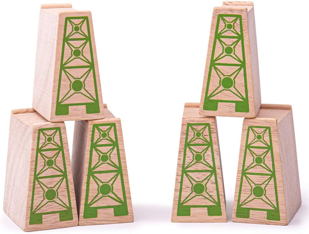 BigJigs Trains High Level Blocks