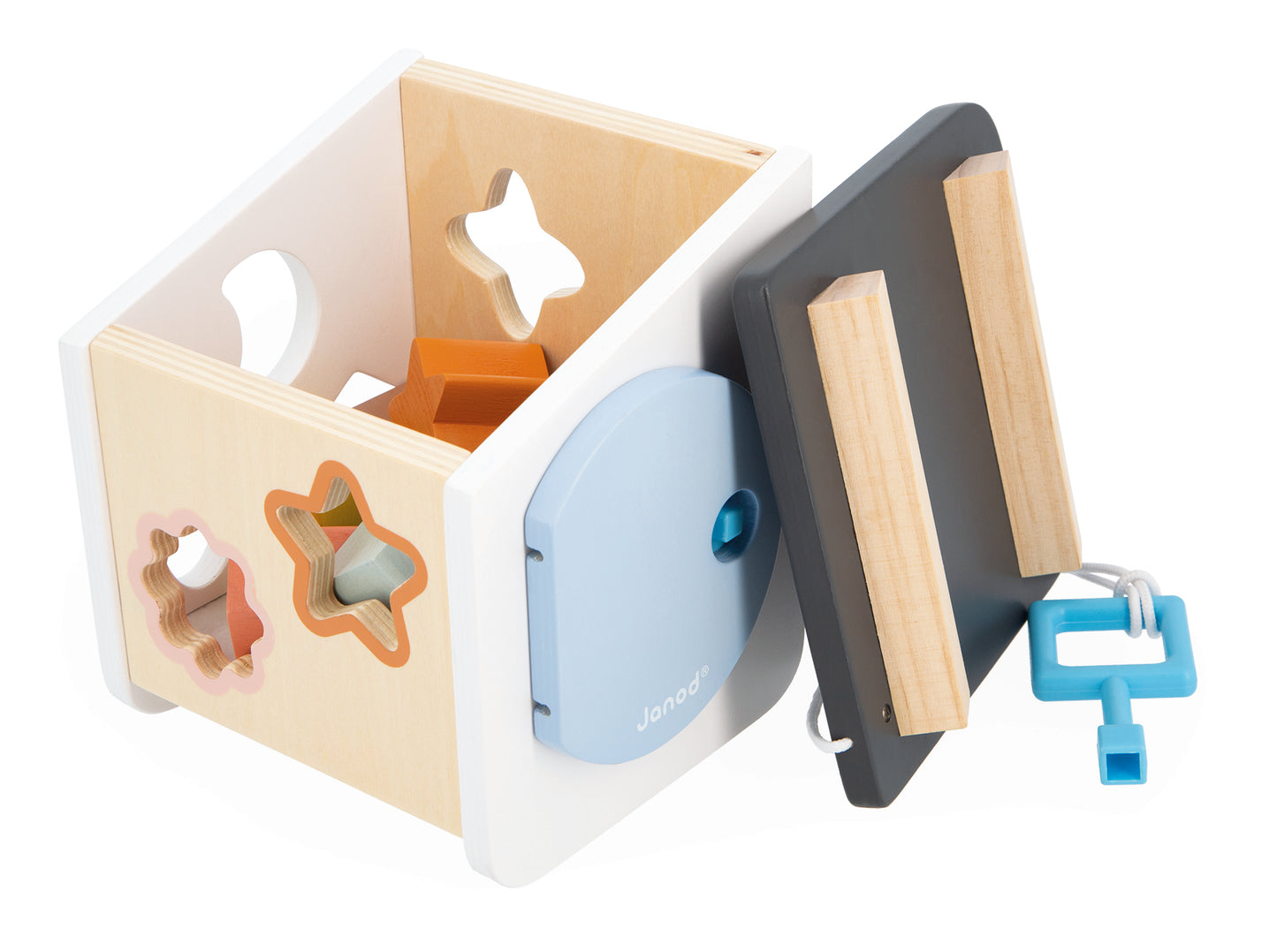 Janod Sweet Cocoon - Bird House Shape Sorter