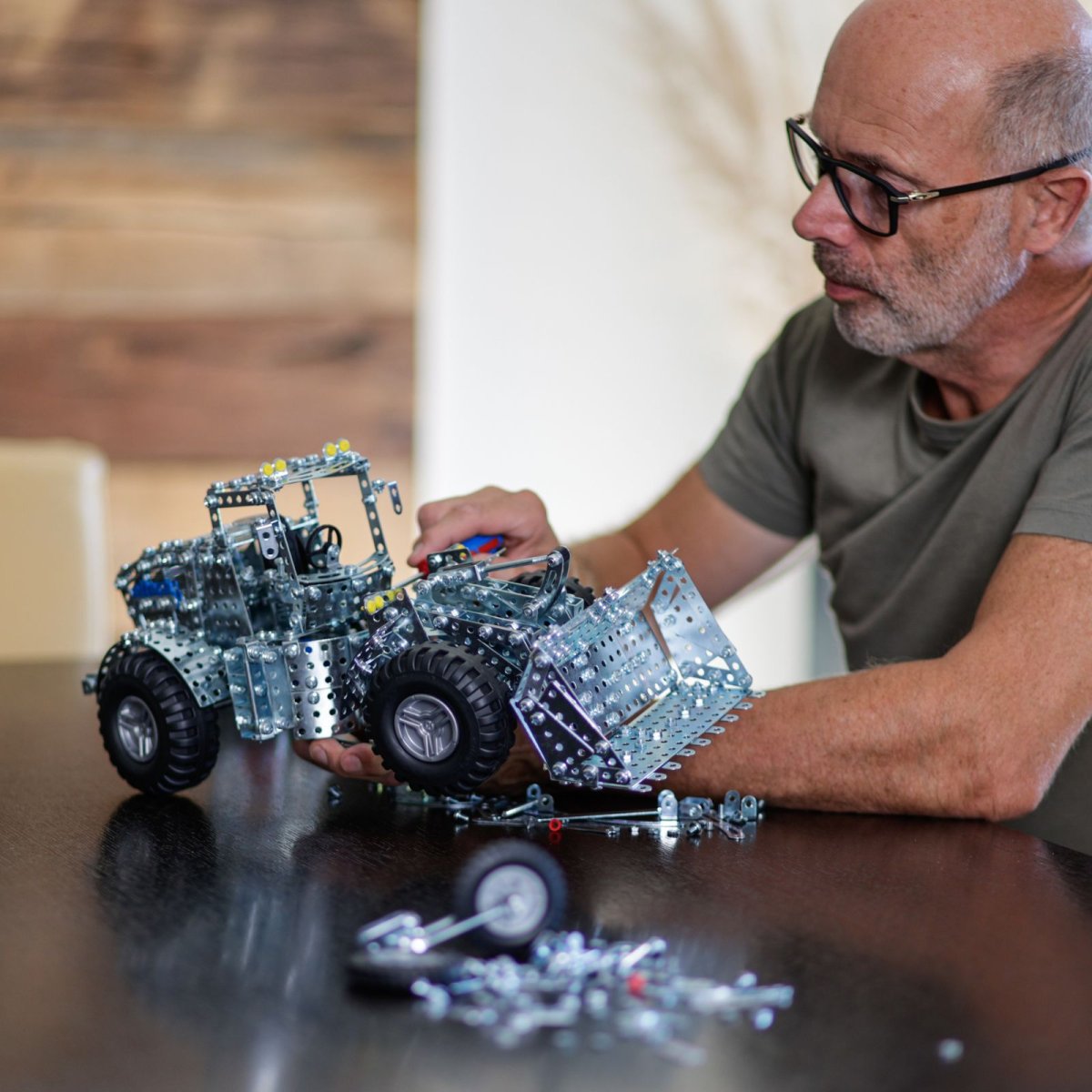 Eitech Metal Construction Set Wheel Loader