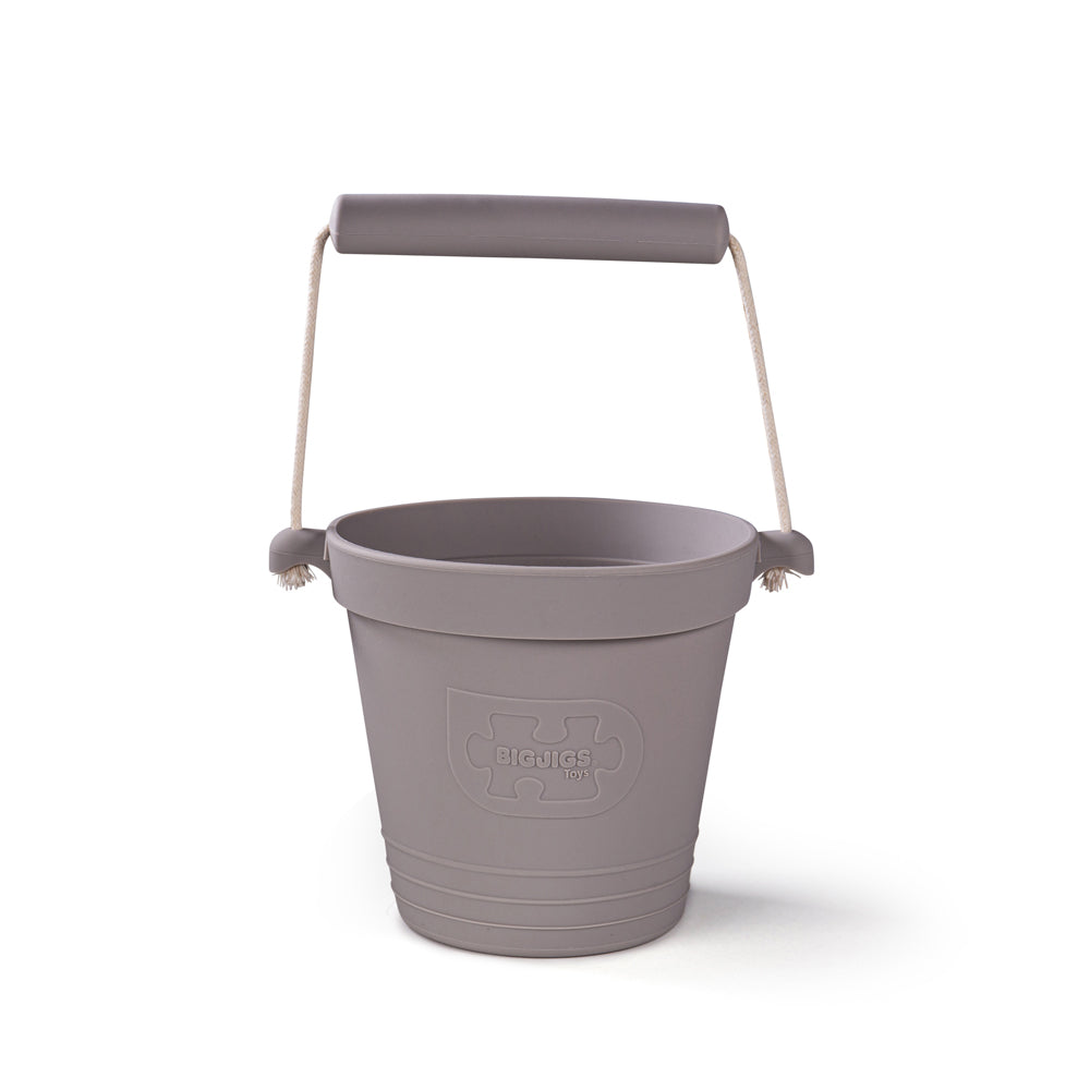 BigJigs Stone Grey Activity Bucket