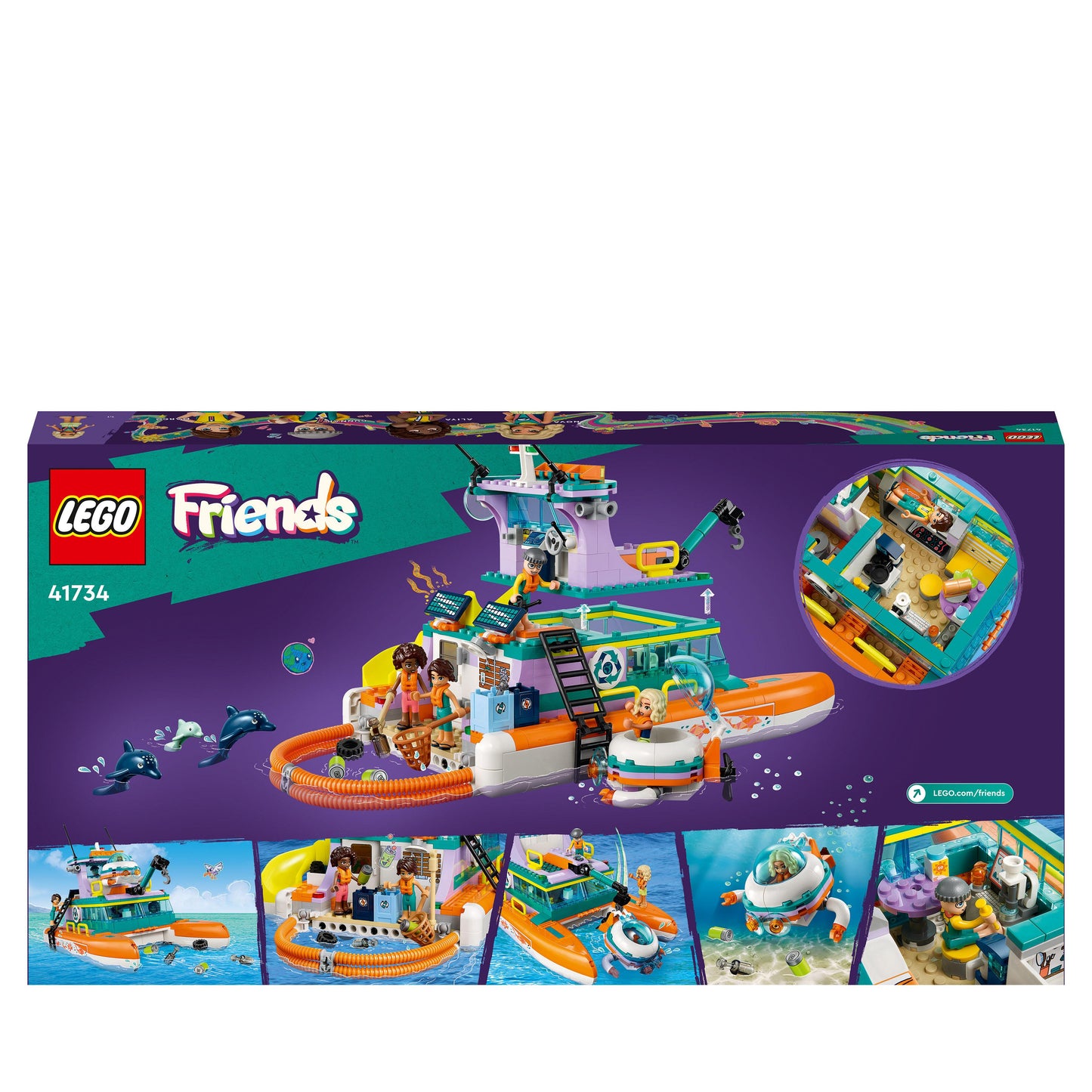 Lego Friends 41734 Sea Rescue Boat (R)