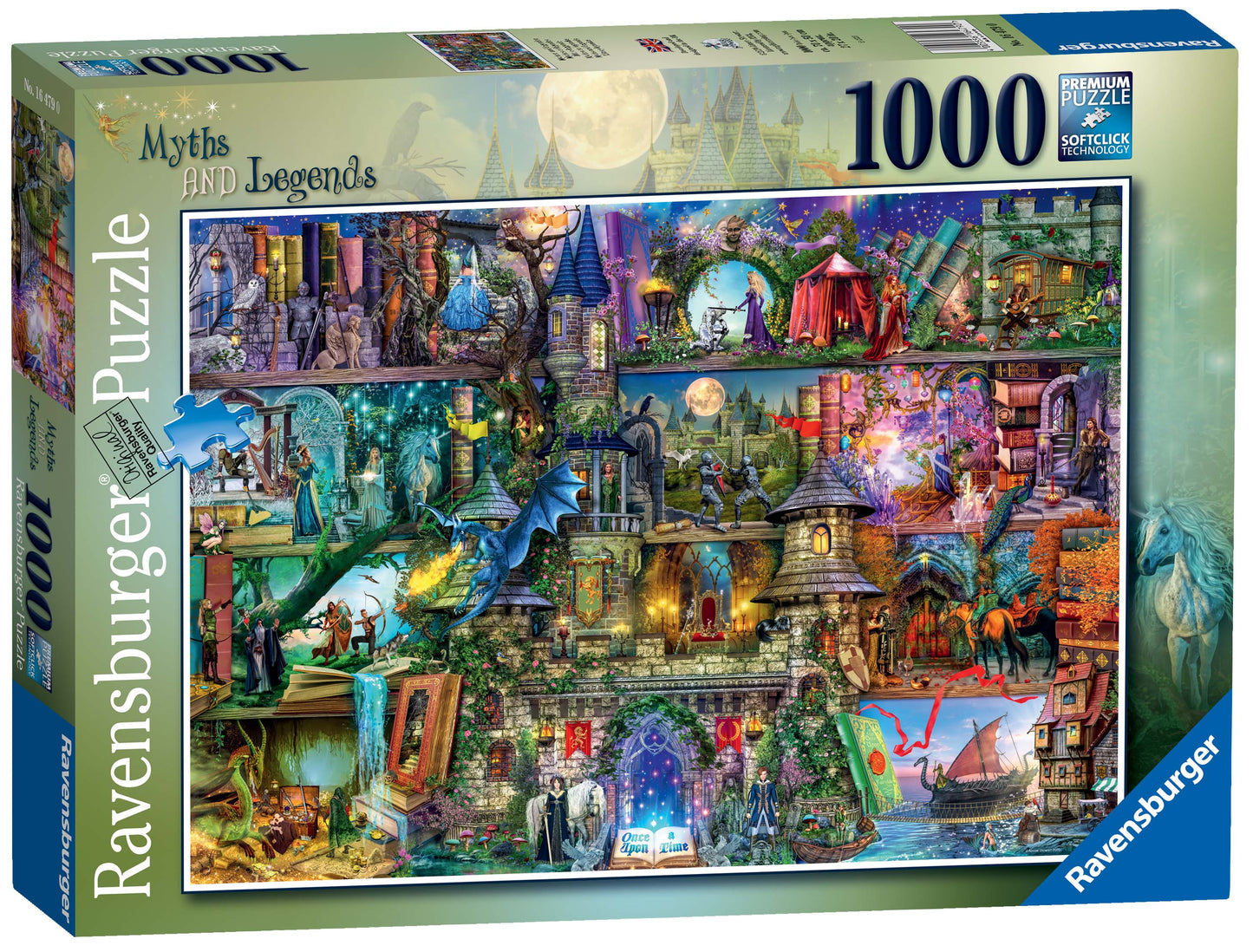 Ravensburger Myths & Legends, 1000pc Jigsaw Puzzle