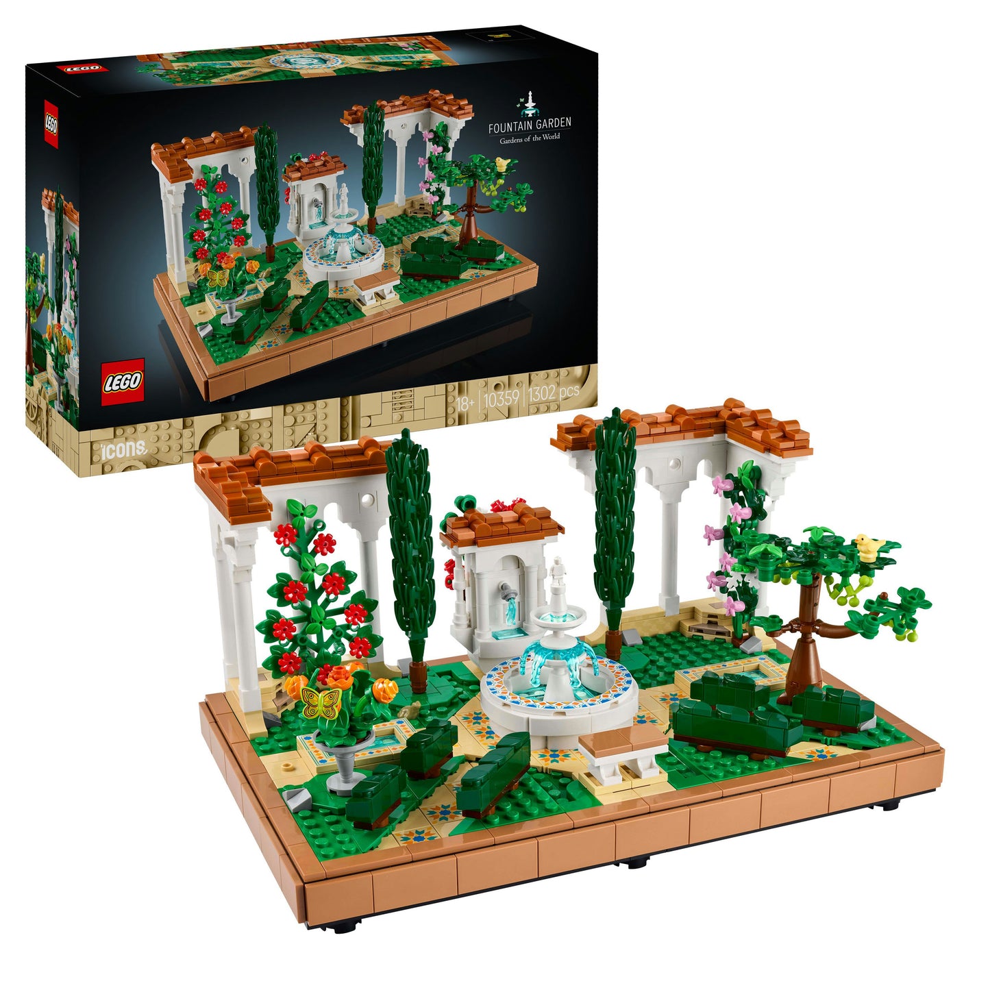 Lego Icons 10359 Fountain Garden