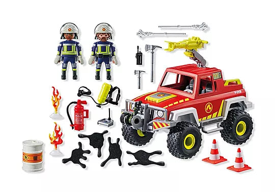 Playmobil 71824 Action Heroes Firefighting Truck