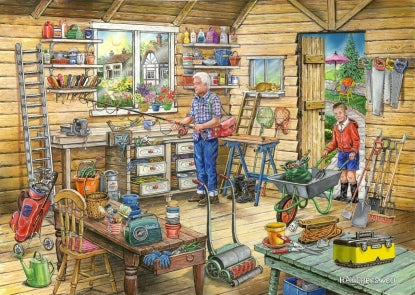 The House of Puzzles - No.14 Fred's Shed - Find the Difference - 1000 piece