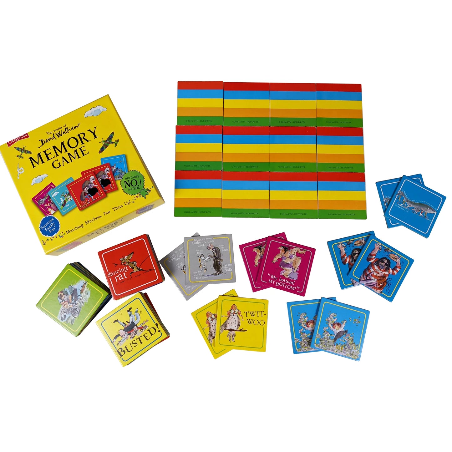 Lagoon Games David Walliams Memory Game