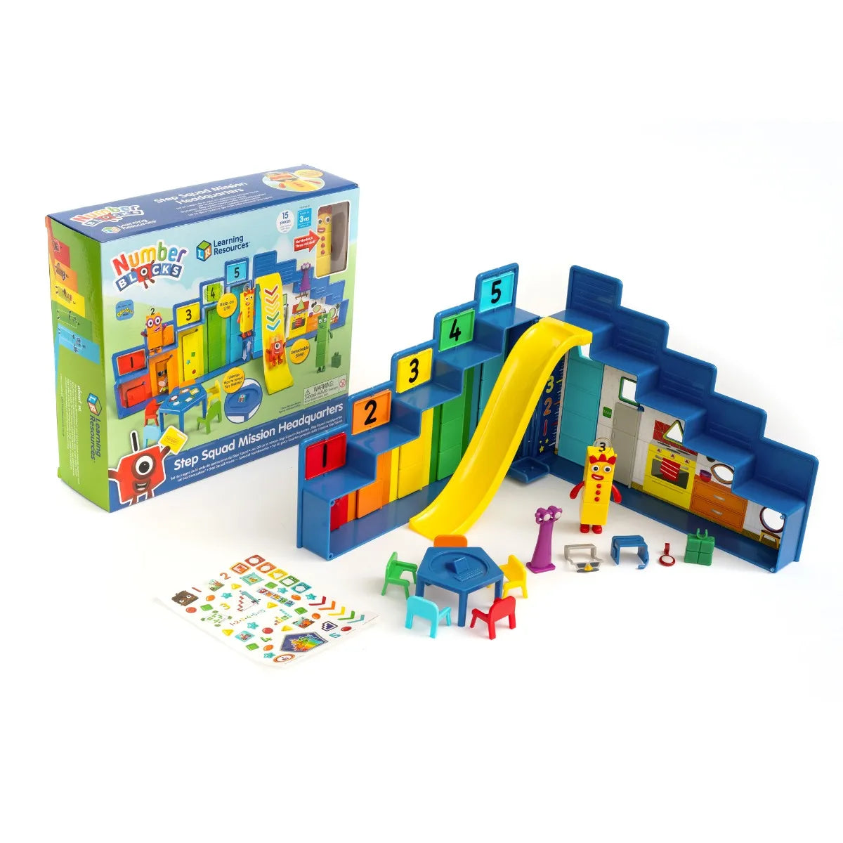 Learning Resources NumberBlocks Step Squad Mission Headquarters