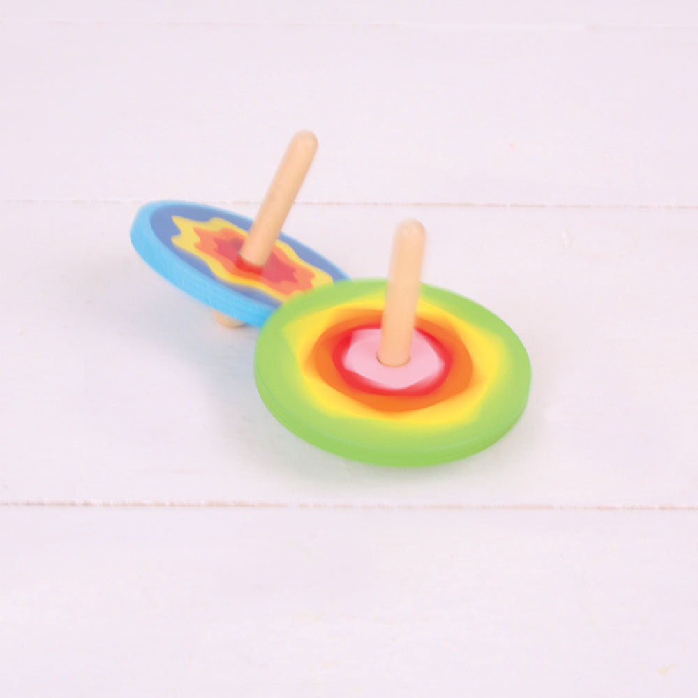 BigJigs Snazzy Spinning Tops