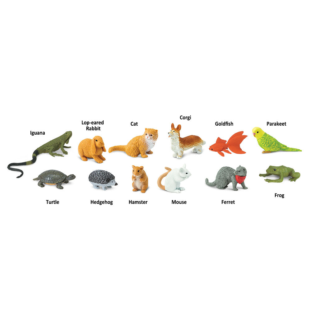 Safari Toob Pets (12 Pieces)