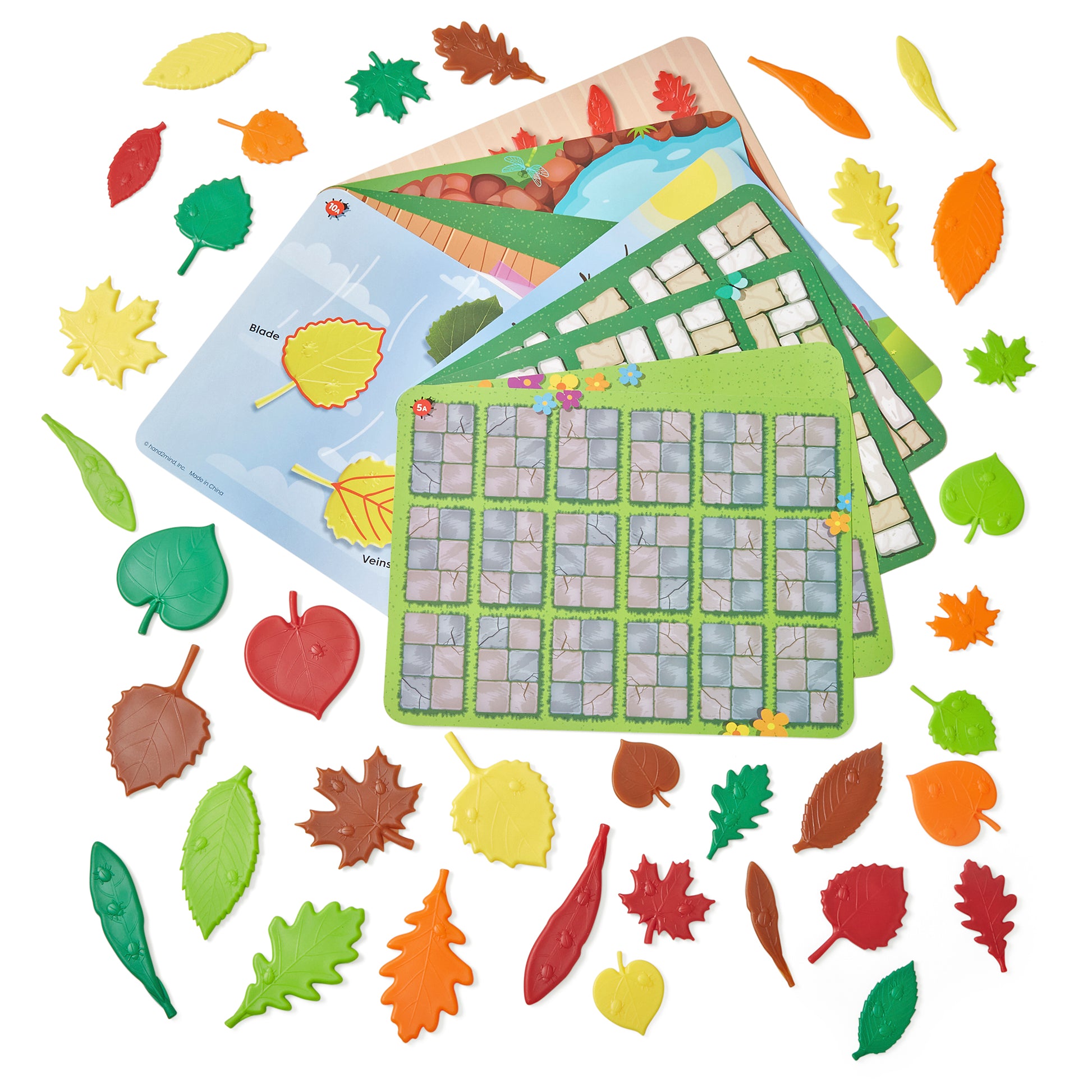 Learning Resources Sensory Leaves Math Activity Set