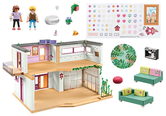 Playmobil 71607 My Life Living House with Winter Garden