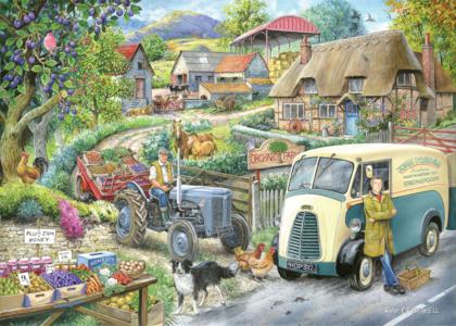 The House of Puzzles - Plum Jam - 1000 piece Jigsaw