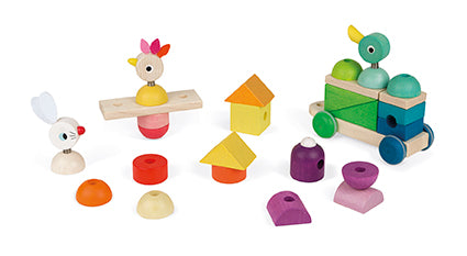 Janod Zigolos Giant Multicolour Train