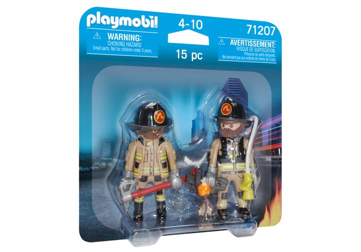 Playmobil 71207 Firefighters Duopack