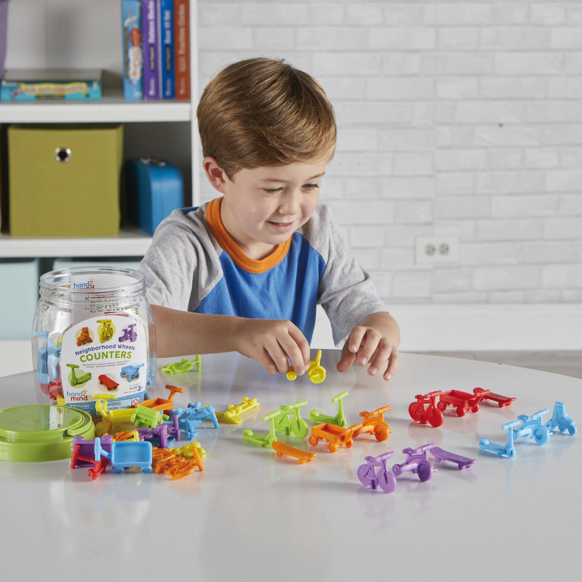 Learning Resources Neighbourhood Wheels Counters