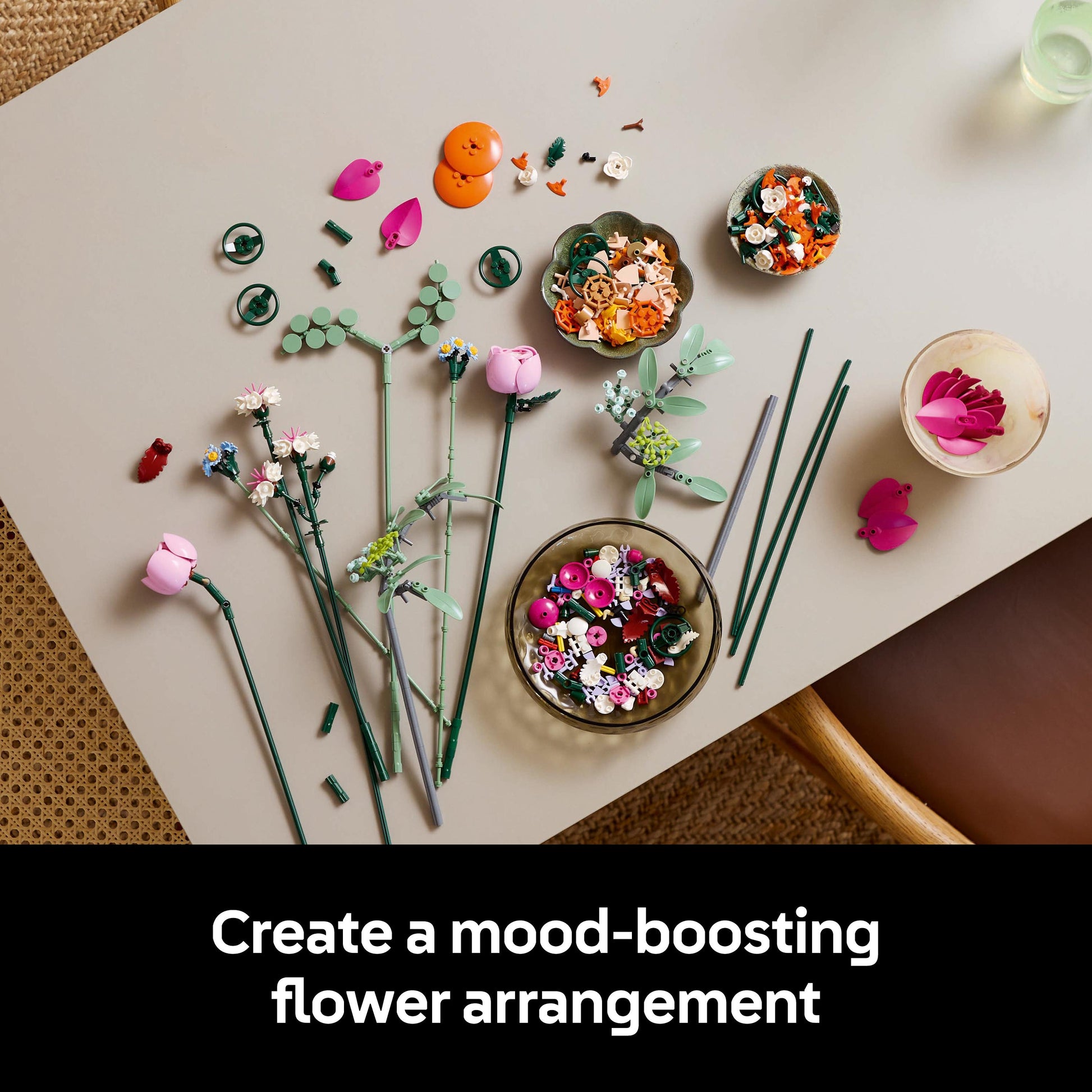 Lego Botanicals 10342 Pretty Pink Flower Bouquet