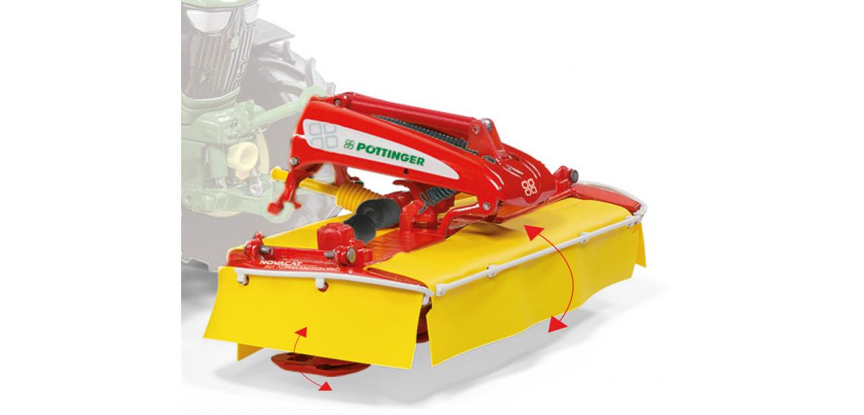 Wiking 1:32 Pottinger Front Mower Novacat
