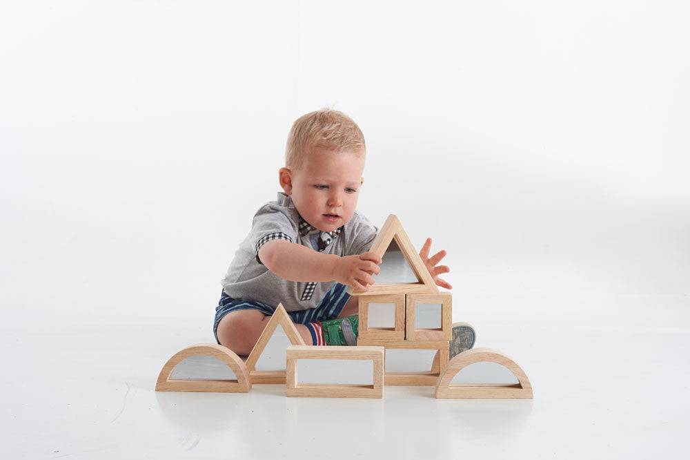 TickiT Large Mirror Block Set
