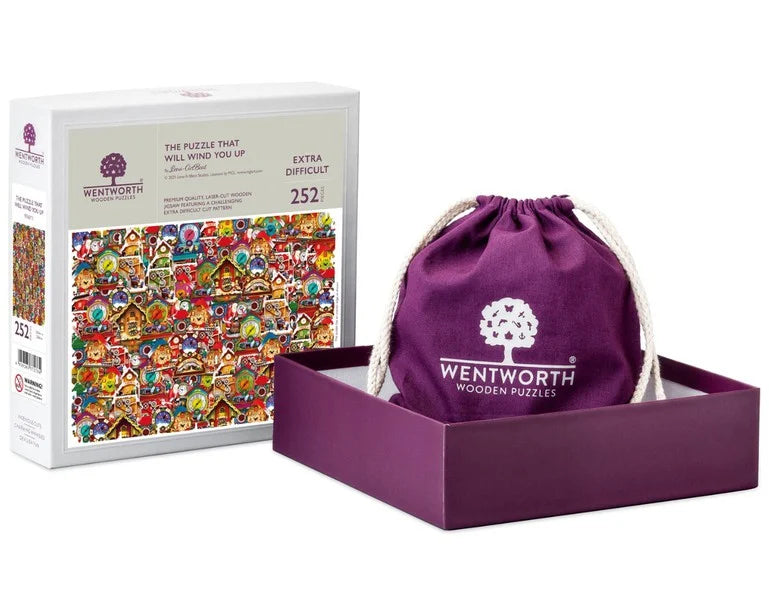 Wentworth Puzzles Extra Difficult The Puzzle That Will Wind You Up -252 Pieces