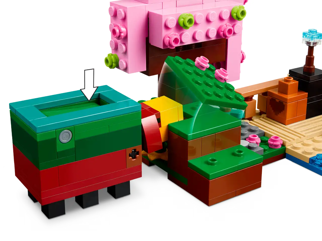 Lego Minecraft 21260 The Cherry Blossom Garden