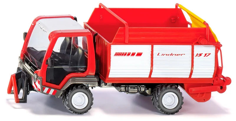 Siku 1:32 Lindner Unitrac With Forage Trailer
