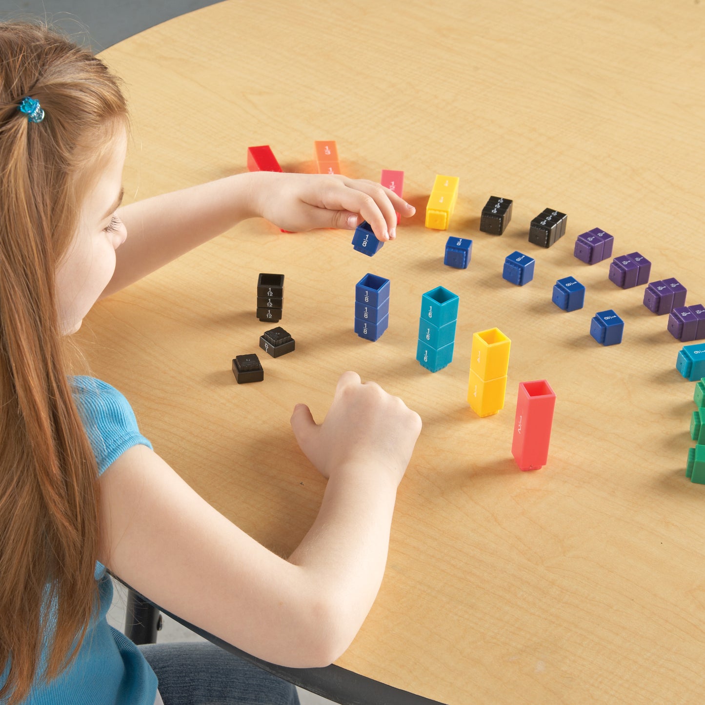 Learning Resources Fraction Tower Fraction Cubes
