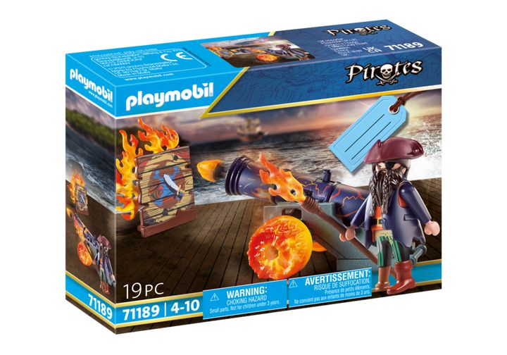 Playmobil 71189 Pirate With Cannon Gift Set