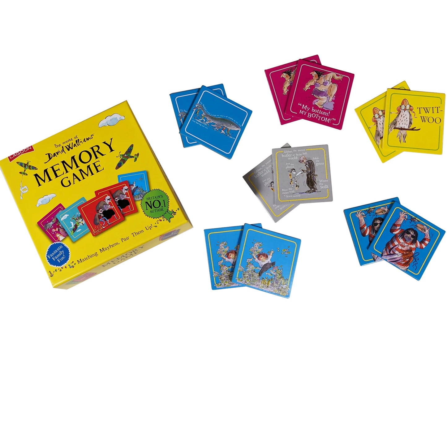 Lagoon Games David Walliams Memory Game