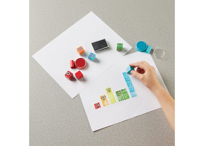 Learning Resources Numberblocks Stampoline Park Stamp Activity Set