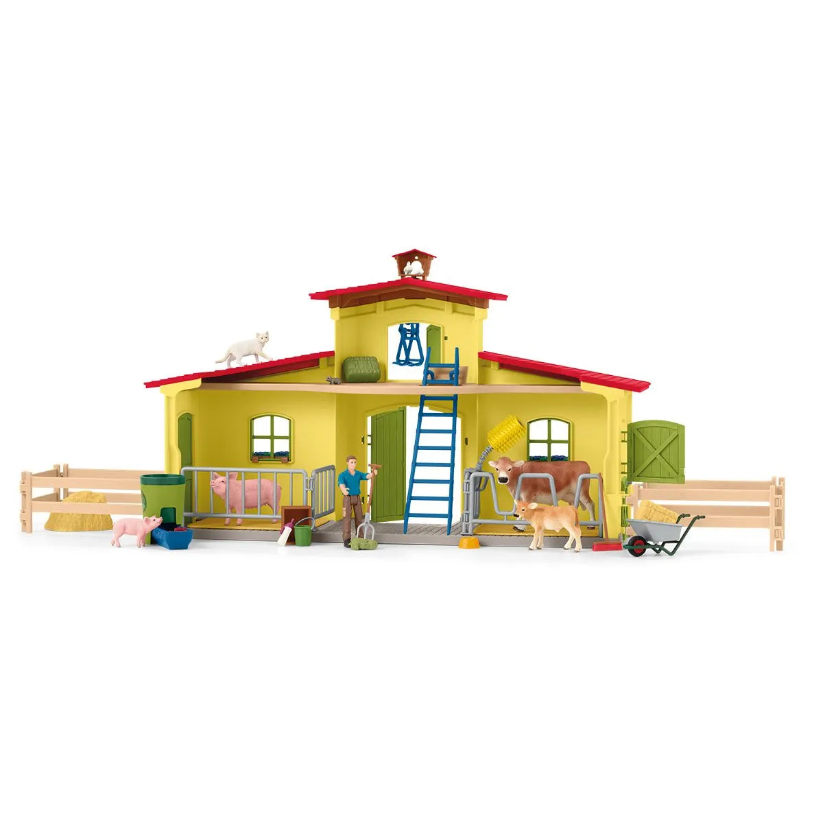 Schleich Large Farm with Animals and Accessories-42605