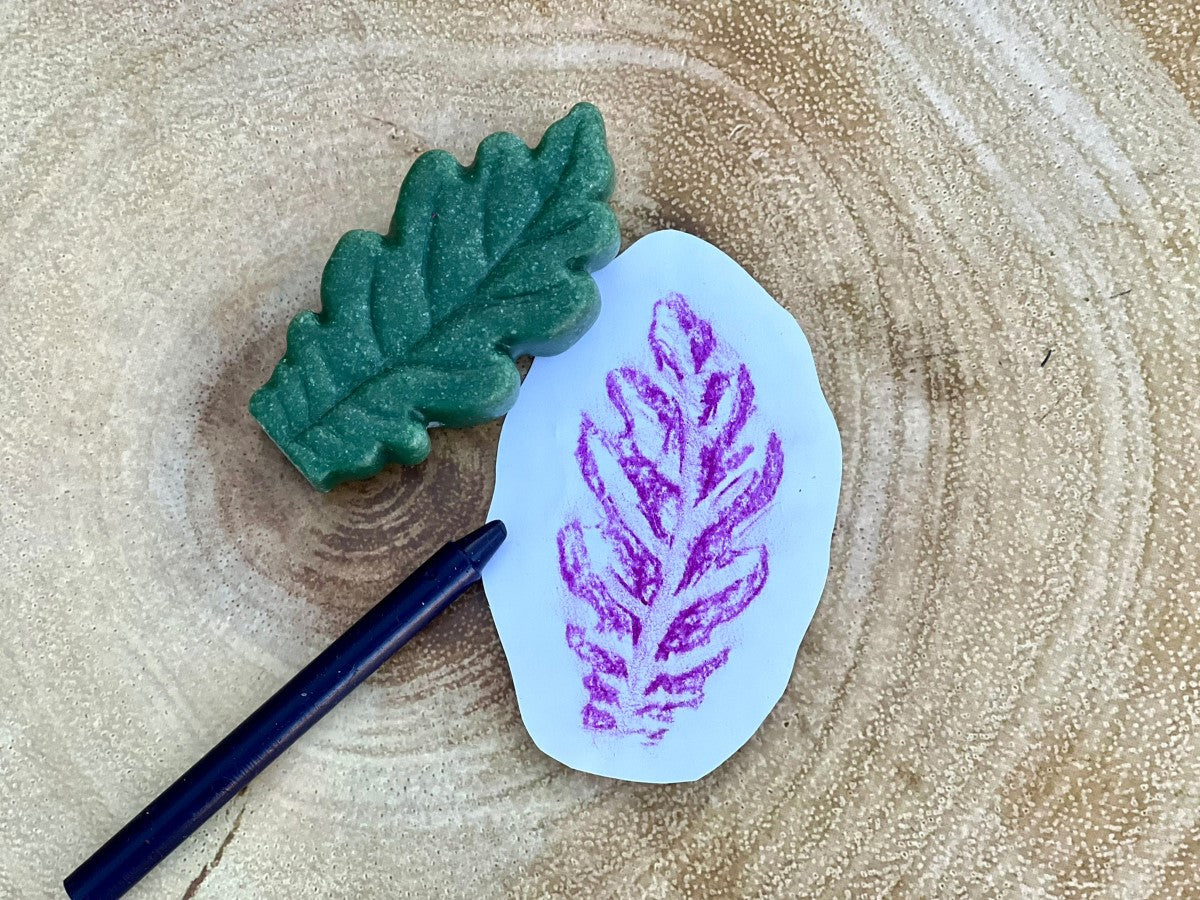 Yellow Door Sensory Play Stones – Leaves
