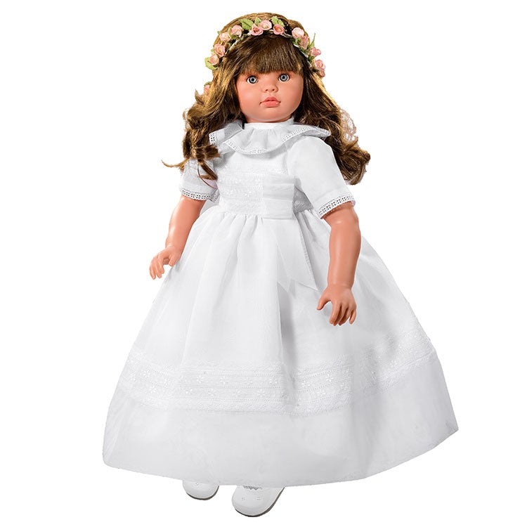 Asi Pepa 57cm Dark Haired Communion Doll-1280206