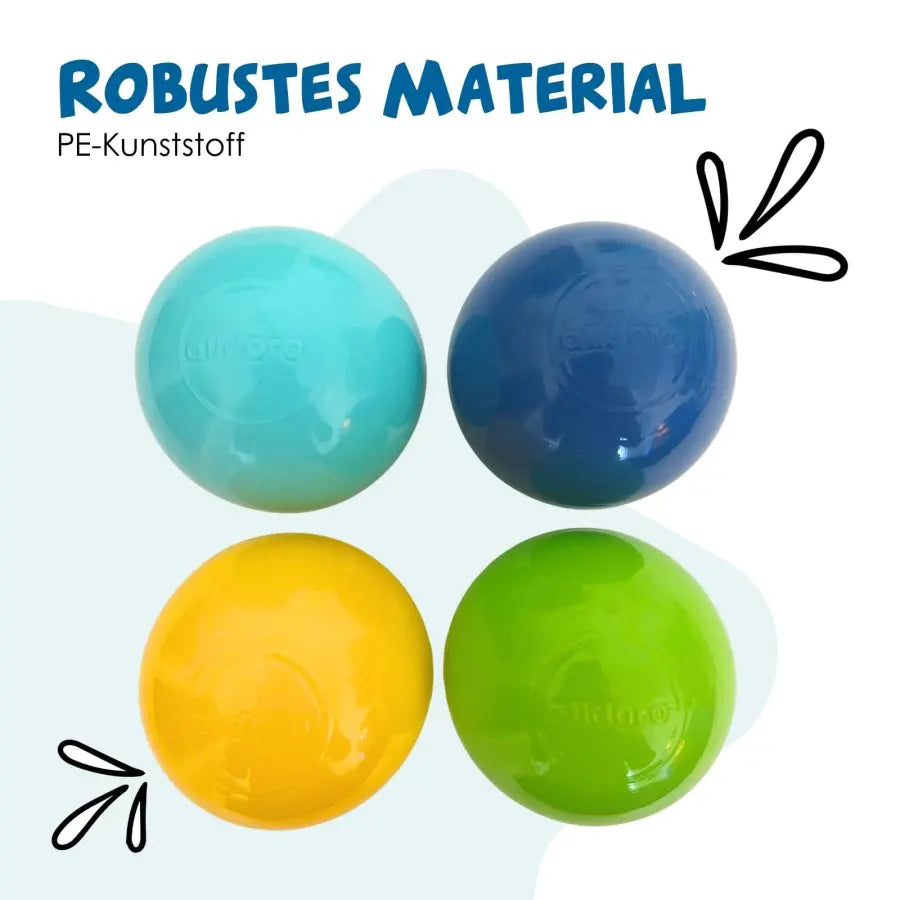 Alldoro PE balls for Ball Pit, 100 pcs.