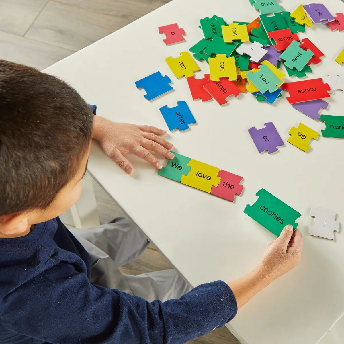 Learning Resources Skill Builders ! Sentence Puzzles