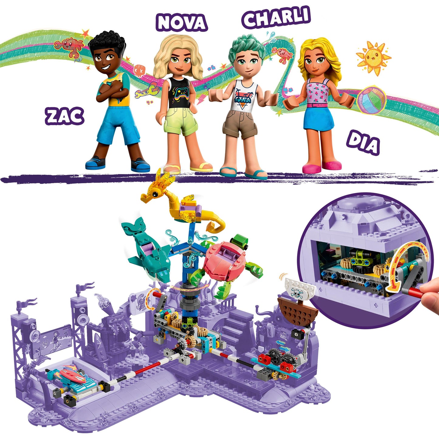 Lego LEGO Friends 41737 Beach Amusement Park