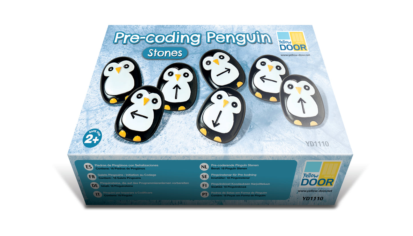 Yellow Door Pre-Coding Penguin Stones