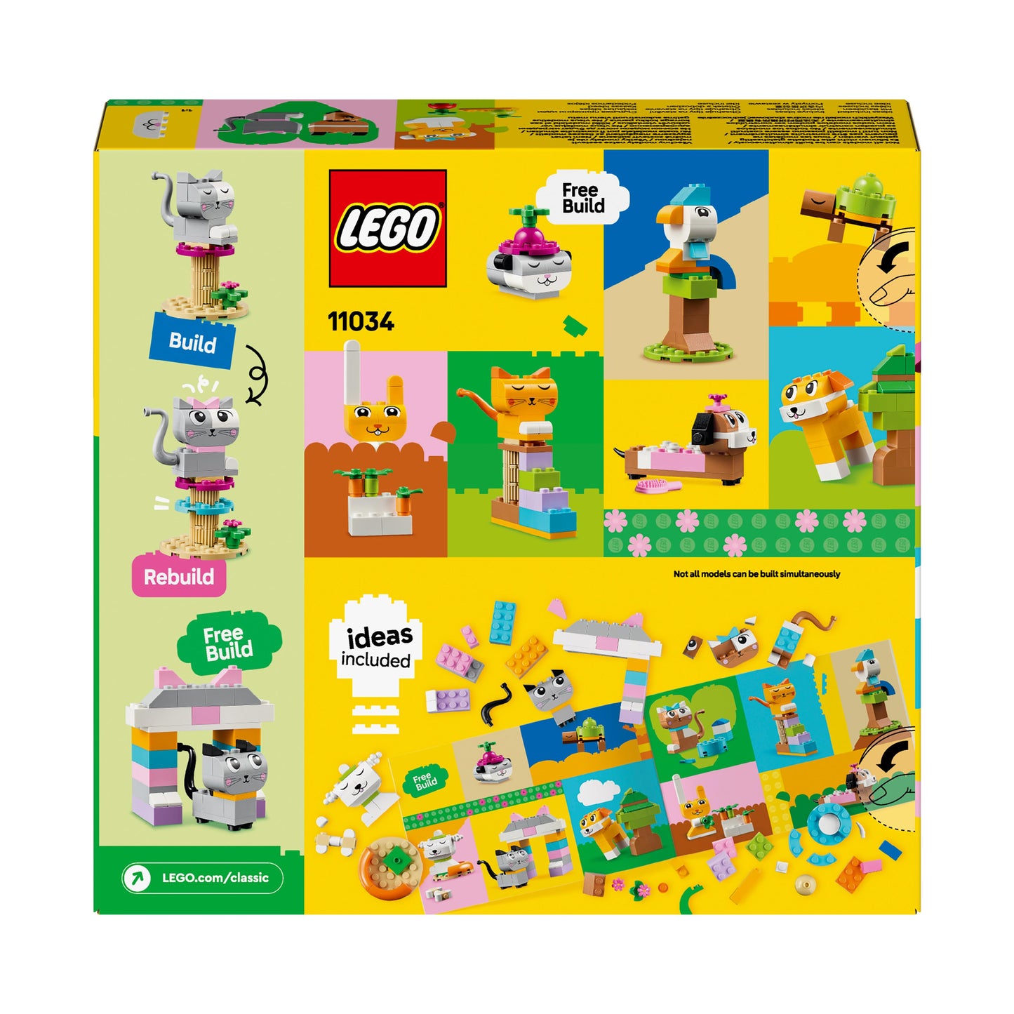 Lego Classic 11034 Creative Pets