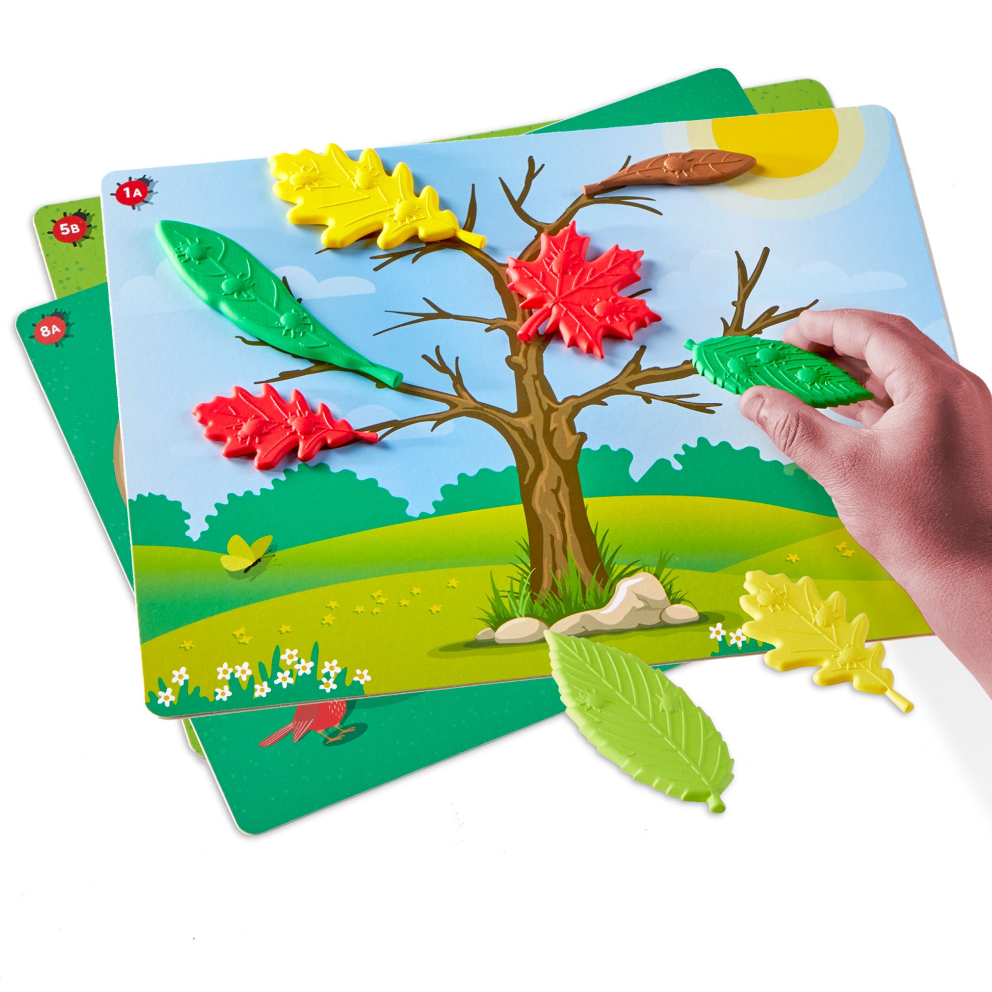 Learning Resources Sensory Leaves Math Activity Set