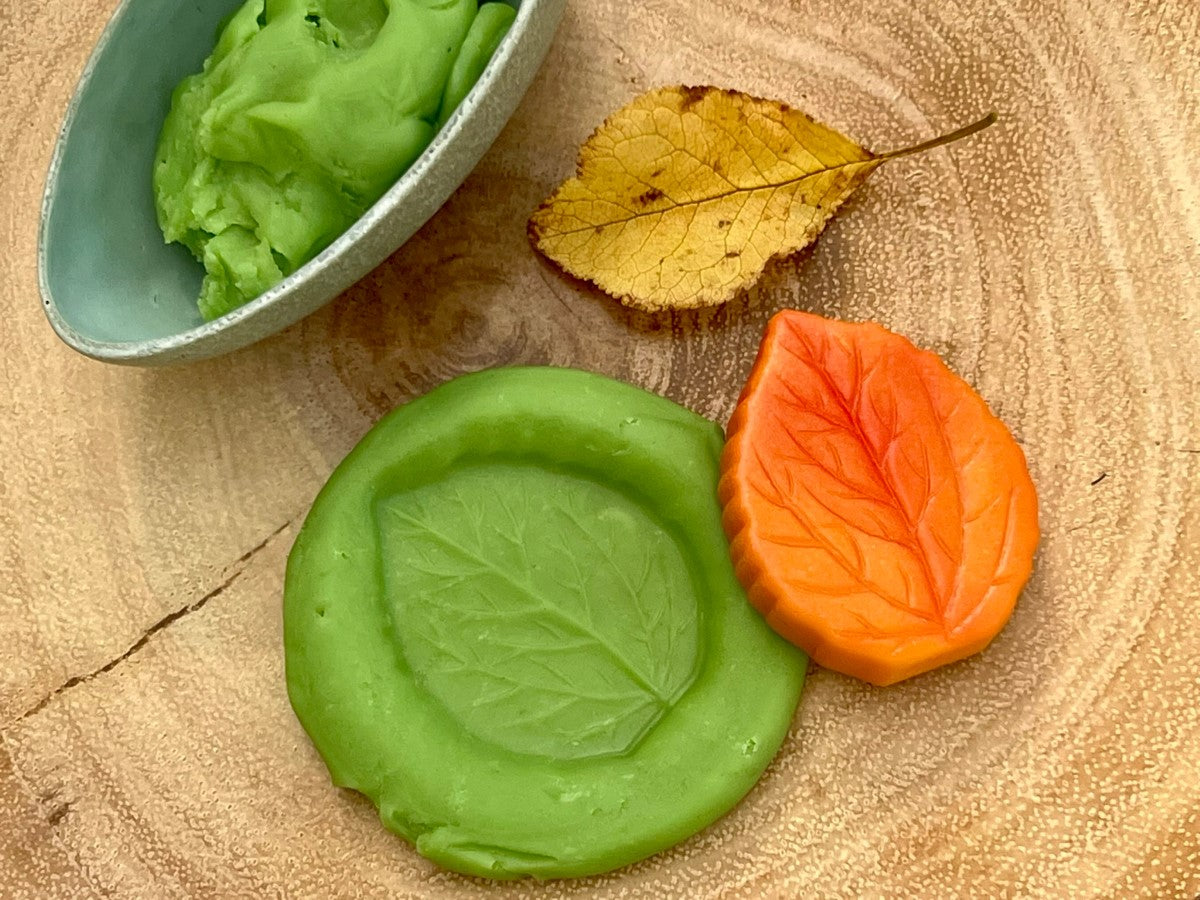 Yellow Door Sensory Play Stones – Leaves