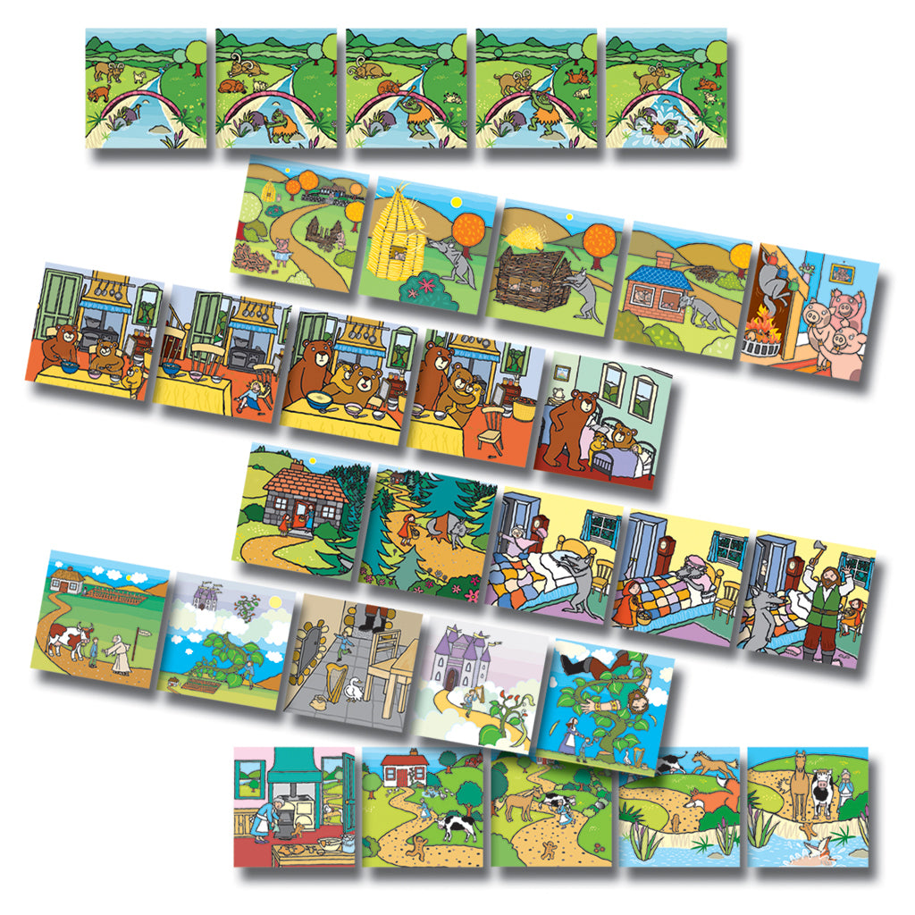 Yellow Door Tell Me a Story Sequencing Cards