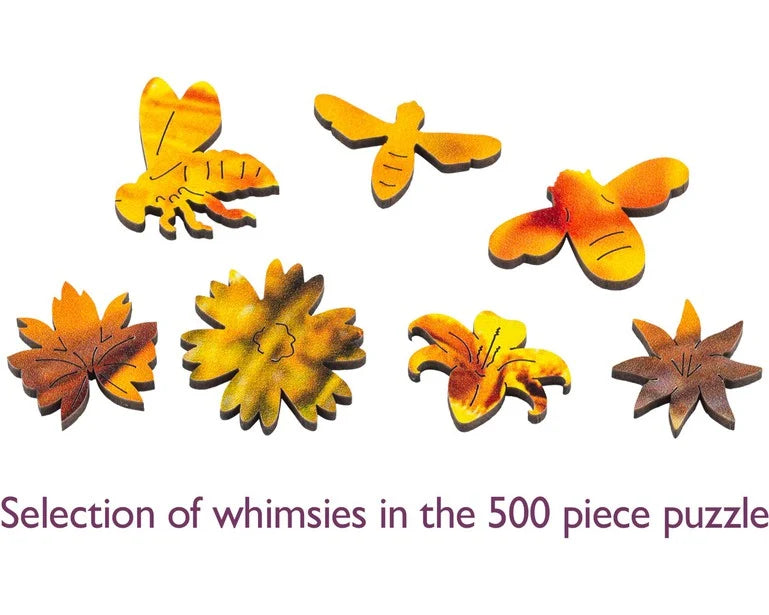 Wentworth Wooden Puzzles Busily Buzzing Bumblebee - Mega 500 Pieces