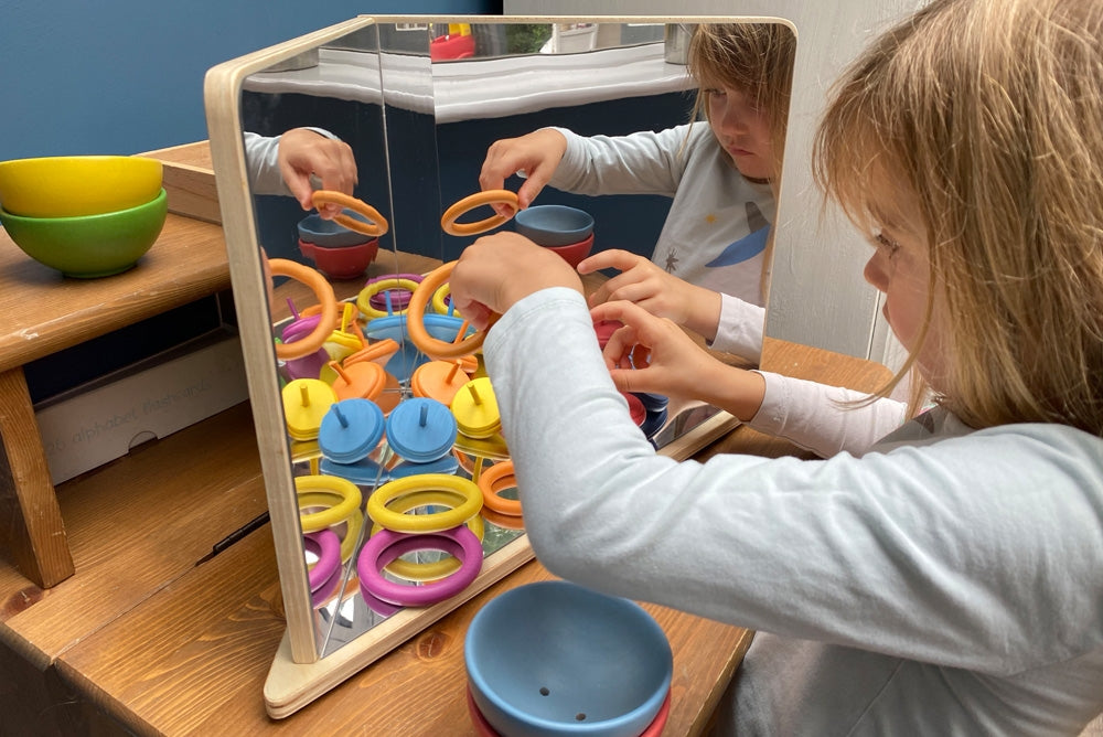 TickiT Wooden 4 Way Mirror (Replacement For 72426)