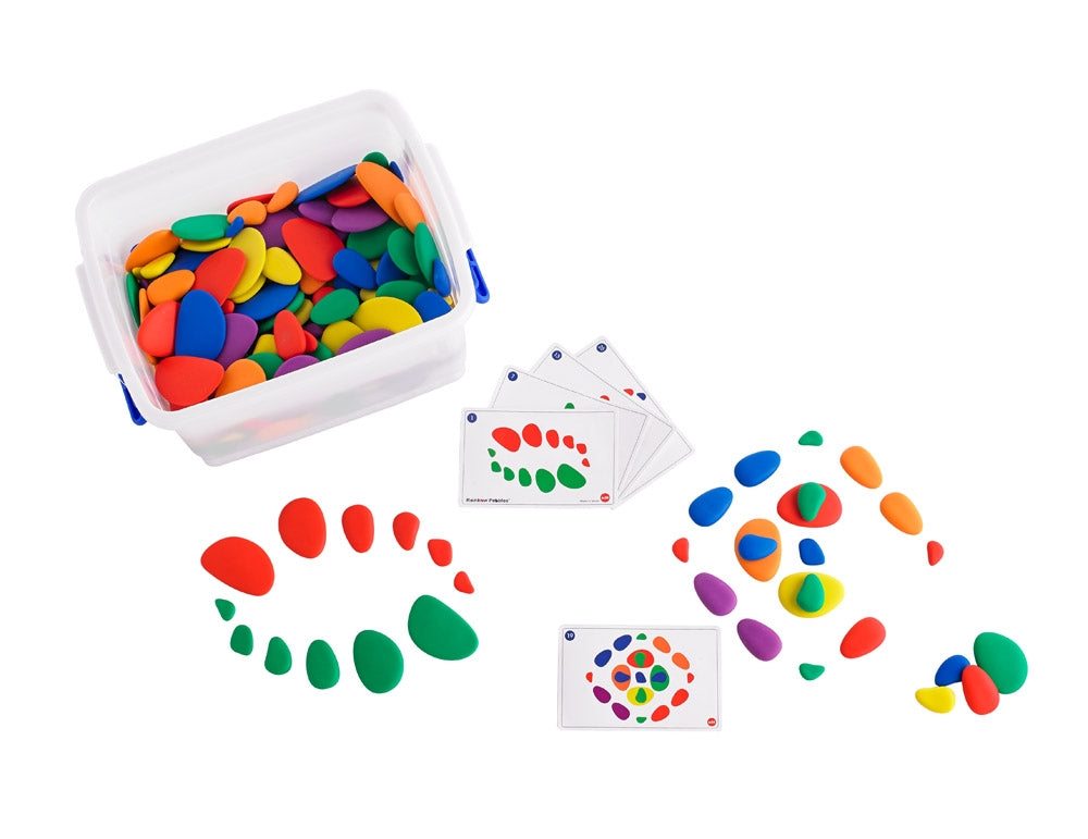 Edx Education Rainbow Pebbles Classroom Set