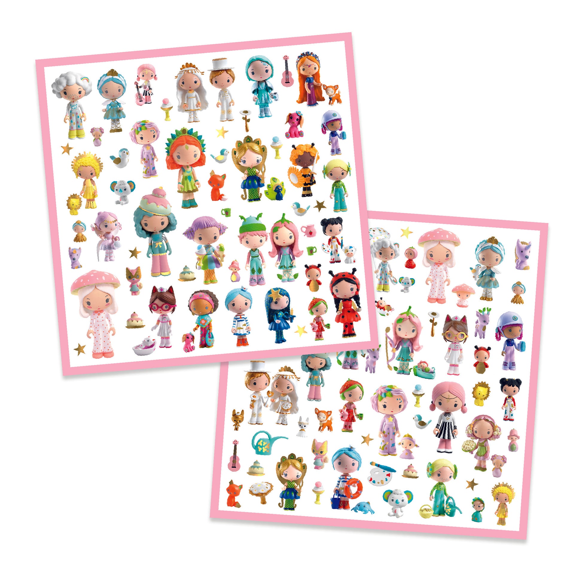 Djeco Stickers The Little World of Tinyly
