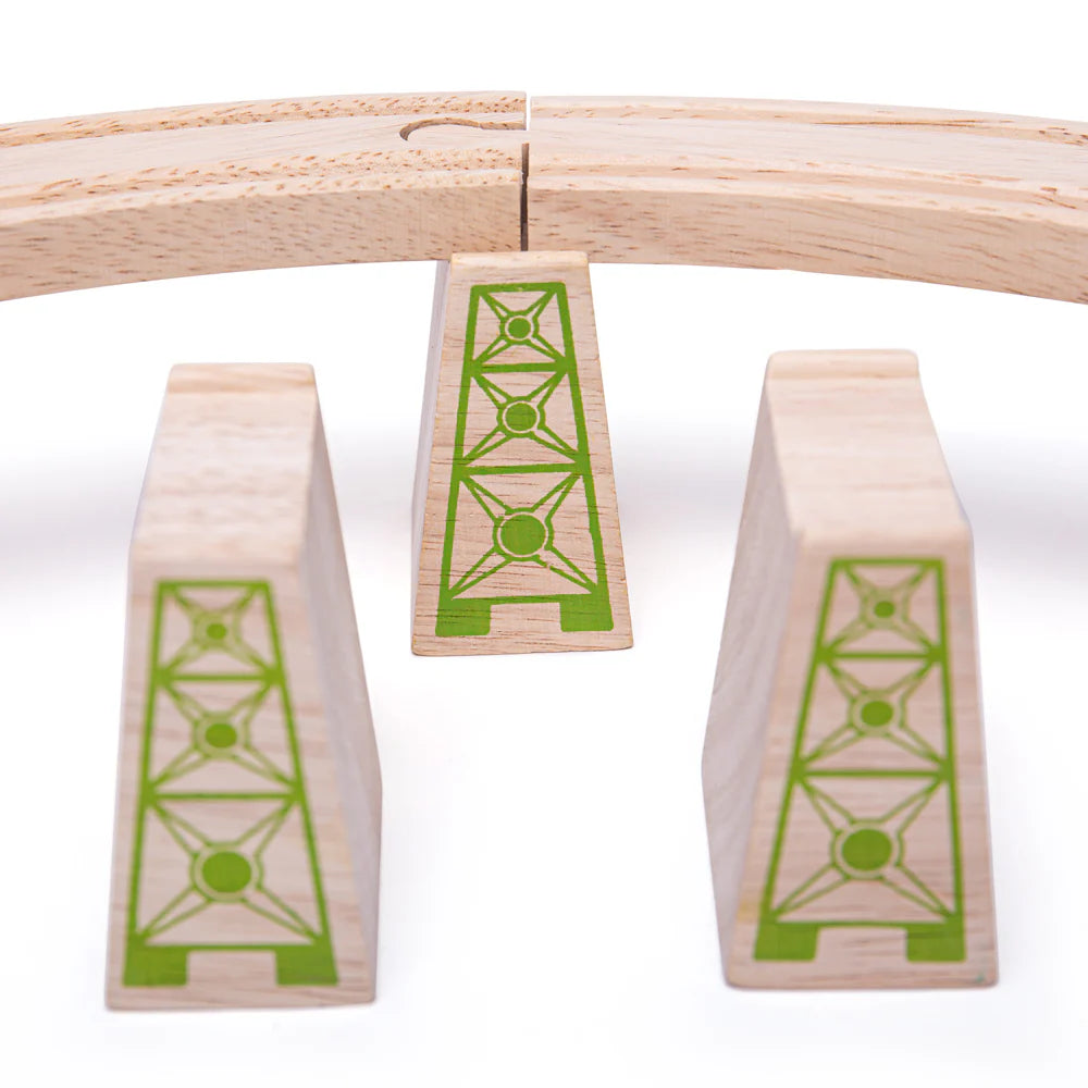 BigJigs Trains Bridge Expansion Pack