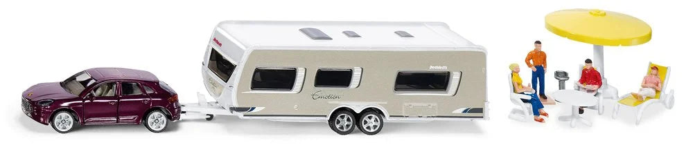 Siku 1:55 Car W/Caravan